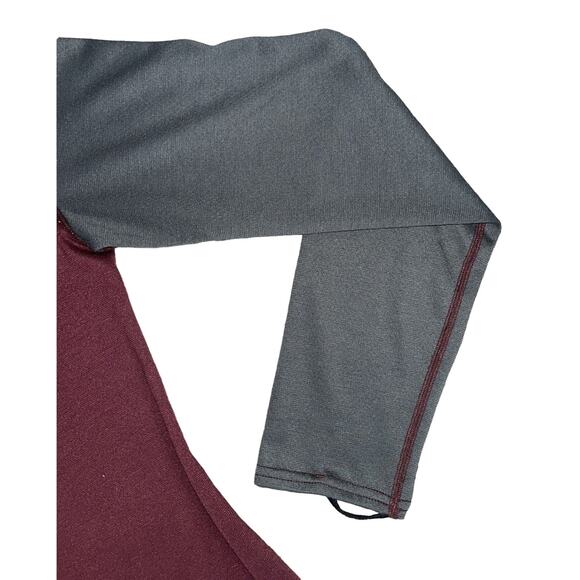 Patagonia Men's Capilene 3 Midweight Zip-Neck Baselayer Shirt X-Small Burgundy - Picture 8 of 9